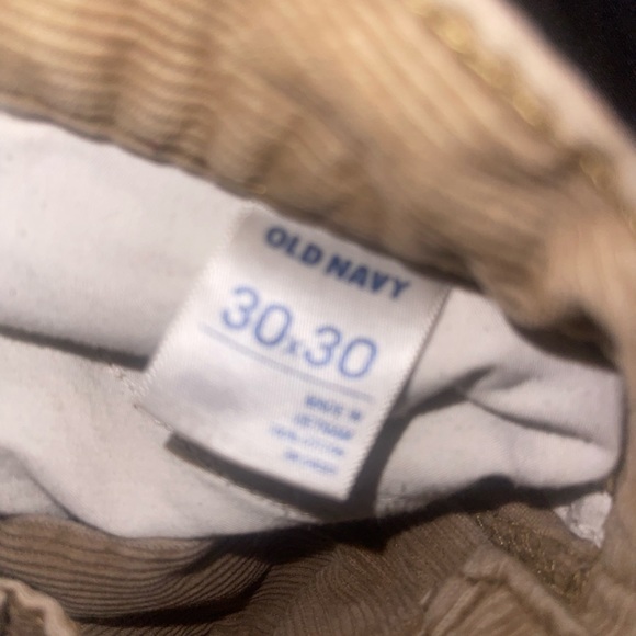 Khaki corduroy Pants SIZE 30x30 - Picture 2 of 3